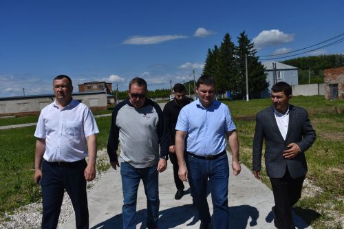 В Кайбицком районе побывал заместитель министра сельского хозяйства Татарстана