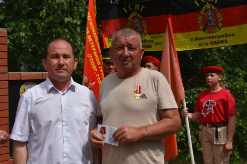 В Кайбицах в День группы советских войск в Германии состоялся митинг