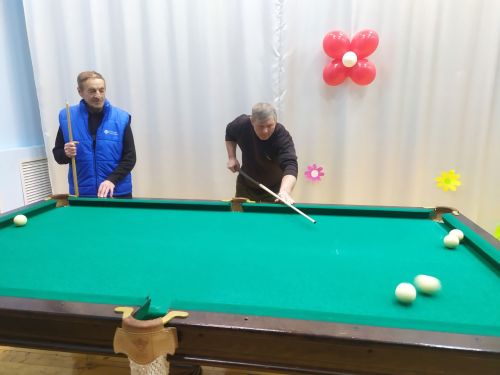 В Большеподберезинском сельском доме культуры прошел захватывающий турнир по бильярду