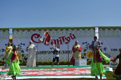 Кайбычлылар Чувашиянең Урмай авылында узган Сабантуйда гөрләтеп кайтты
