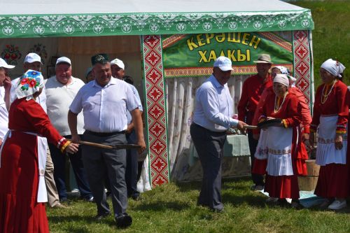 Кайбычлылар Чувашиянең Урмай авылында узган Сабантуйда гөрләтеп кайтты