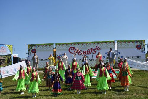 Кайбычлылар Чувашиянең Урмай авылында узган Сабантуйда гөрләтеп кайтты