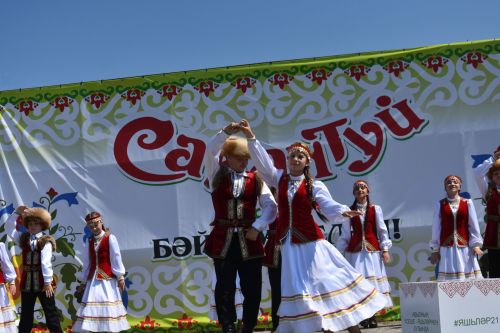Кайбычлылар Чувашиянең Урмай авылында узган Сабантуйда гөрләтеп кайтты