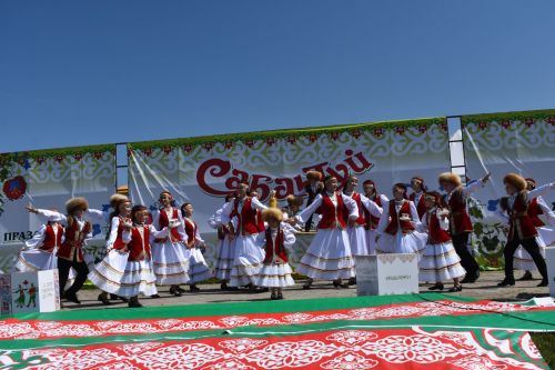 Кайбычлылар Чувашиянең Урмай авылында узган Сабантуйда гөрләтеп кайтты