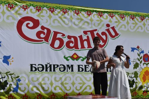 Кайбычлылар Чувашиянең Урмай авылында узган Сабантуйда гөрләтеп кайтты