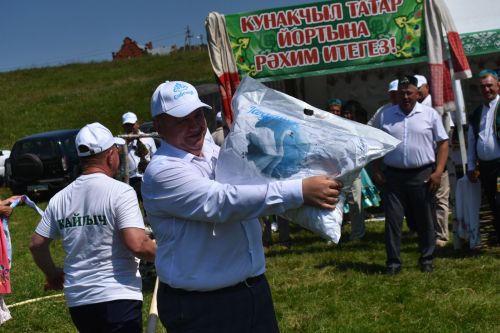 Кайбычлылар Чувашиянең Урмай авылында узган Сабантуйда гөрләтеп кайтты