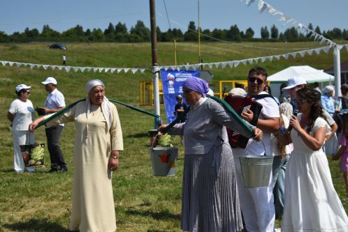 Кайбычлылар Чувашиянең Урмай авылында узган Сабантуйда гөрләтеп кайтты