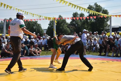 Кайбычлылар Чувашиянең Урмай авылында узган Сабантуйда гөрләтеп кайтты