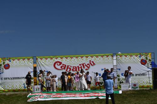 Кайбычлылар Чувашиянең Урмай авылында узган Сабантуйда гөрләтеп кайтты