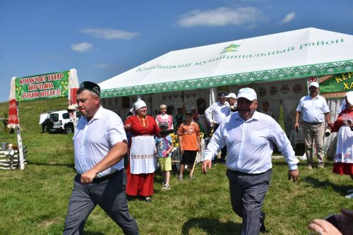 Кайбычлылар Чувашиянең Урмай авылында узган Сабантуйда гөрләтеп кайтты