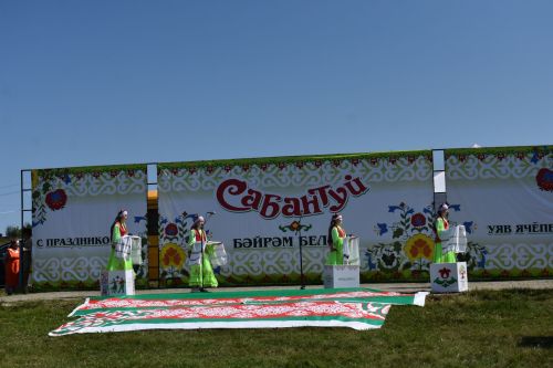 Кайбычлылар Чувашиянең Урмай авылында узган Сабантуйда гөрләтеп кайтты