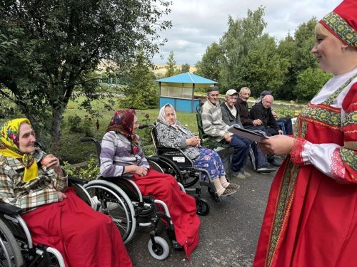 В Кайбицком доме-интернате прошел замечательный праздник — Яблочный Спас