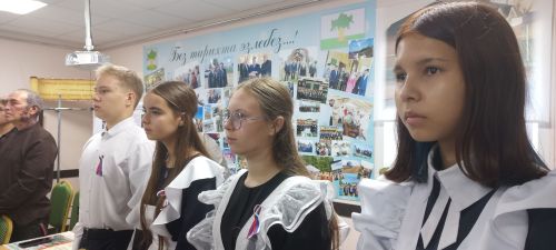В преддверии Дня Государственного флага РФ в музее Кайбицкого края
