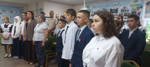 В преддверии Дня Государственного флага РФ в музее Кайбицкого края