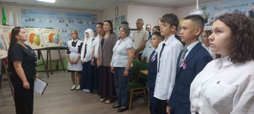 В преддверии Дня Государственного флага РФ в музее Кайбицкого края