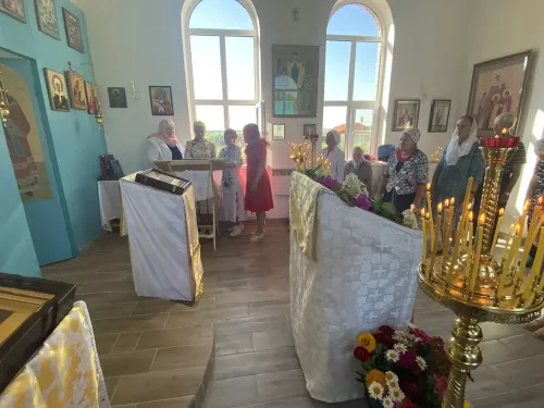 Под сводами храма святого Илии в Ульянкове вновь звучала молитва