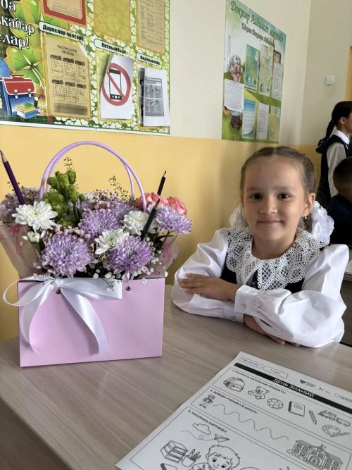 Кошман мәктәбендә кыңгырау чыңы яңа уку елына юл ачты