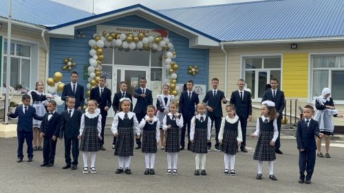 Кошман мәктәбендә кыңгырау чыңы яңа уку елына юл ачты