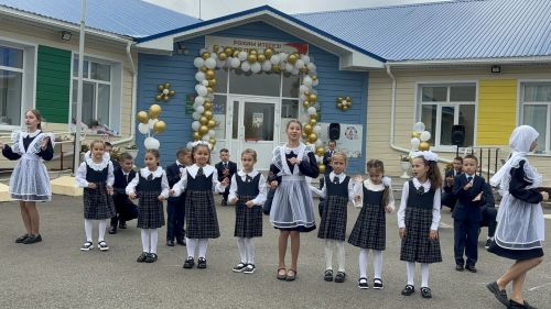 Кошман мәктәбендә кыңгырау чыңы яңа уку елына юл ачты