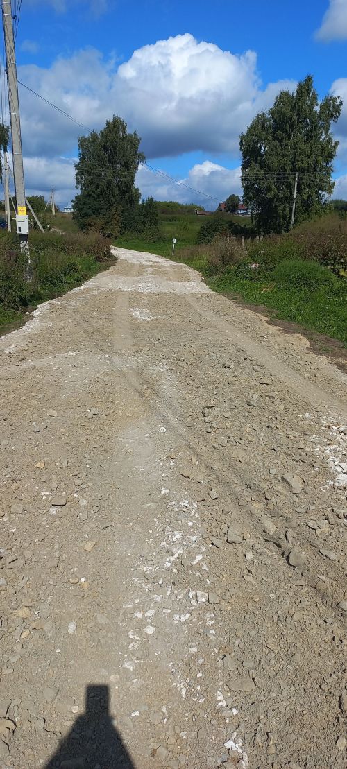В трех селах Старотябердинского поселения обновили дороги