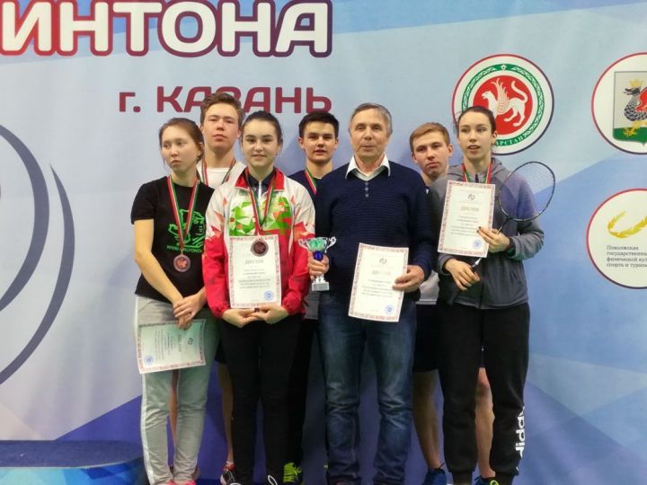Кайбицкая сборная -  бронзовый призер первенства Татарстан по бадминтону