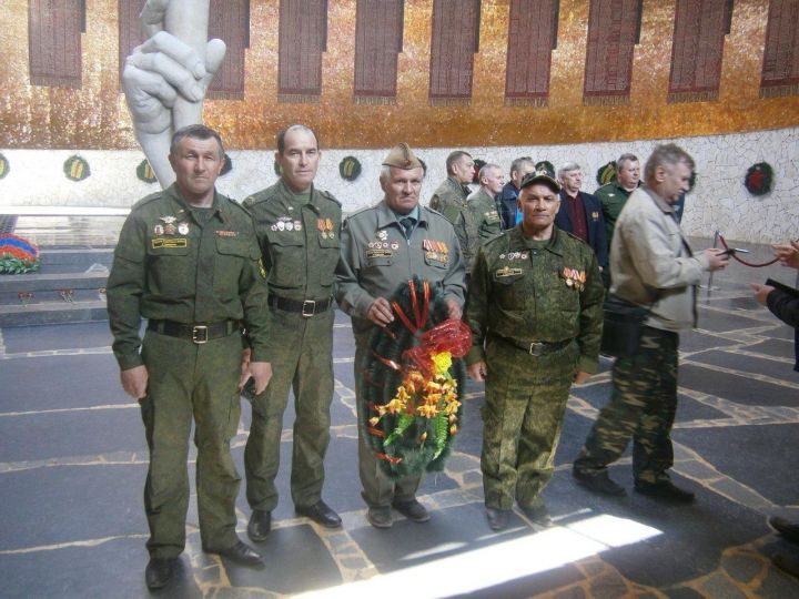 Бывшие военнослужащие Кайбицкого района посетили Город-Герой