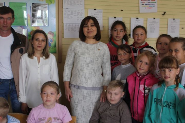 В Кайбицком районе побывала  Уполномоченный по правам ребенка в РТ