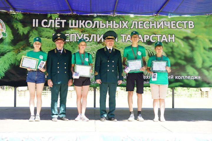 На II слёте школьных лесничеств Республики Татарстан учащаяся Федоровской школы удостоилась победы