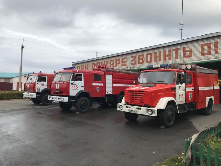 В Кайбицах восстановили пожарный автомобиль