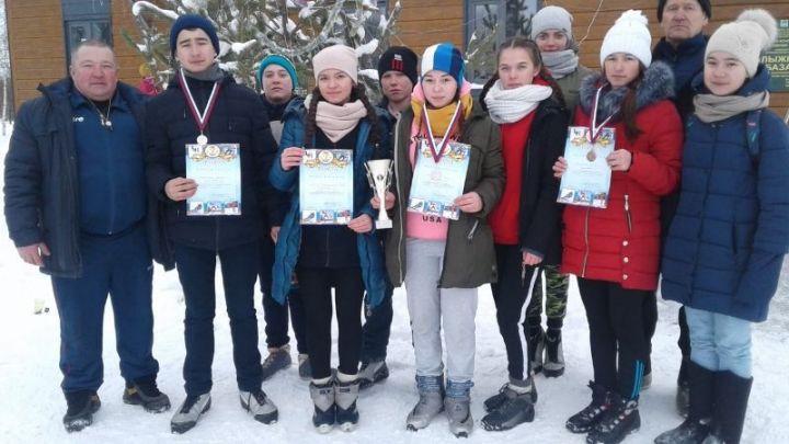 В парке Сабантуй прошли лыжные соревнования