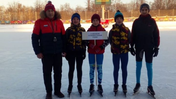 Кайбицкие конькобежцы – в сборной Республики Татарстан