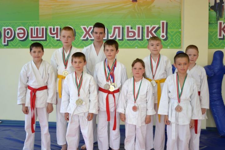 Кайбицкие каратисты завоевали 12 медалей