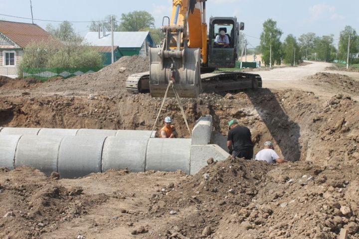 На дороге Кайбицы – Бушанча – Большое Русаково идет реконструкция дороги