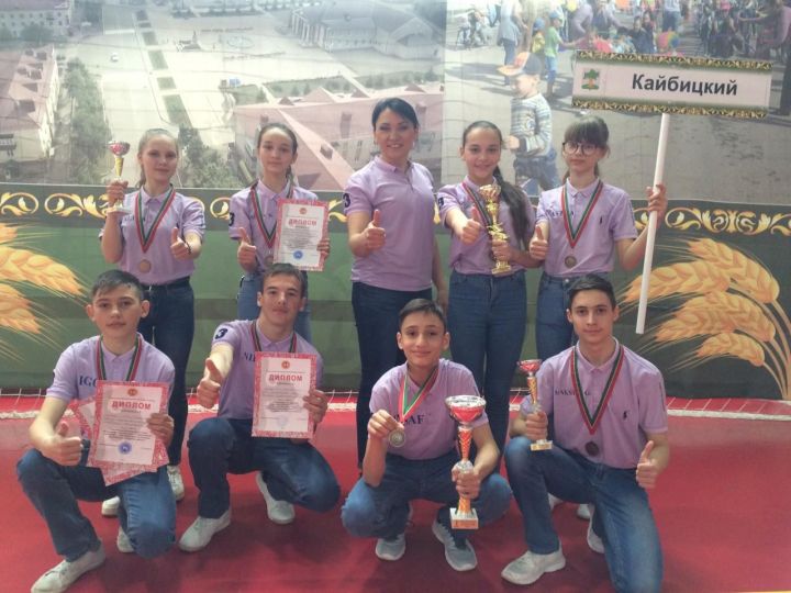 Учащиеся  Большекайбицкой школы – призеры президентских состязаний