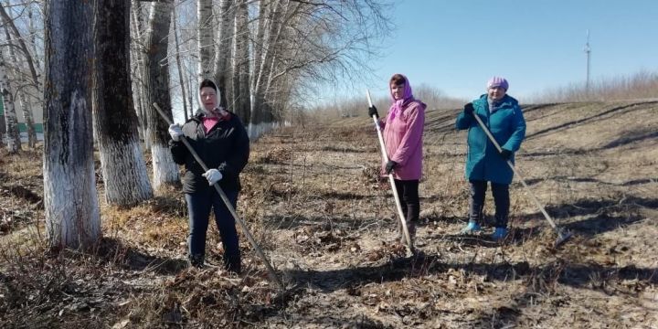 Жители Ульянковского поселения  участвуют в мероприятиях экологического двухмесячника