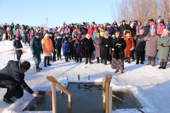 В день Крещения православные Кайбиц могут искупаться в освященных водах