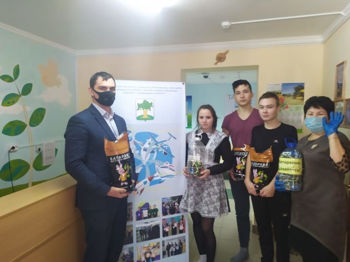 В школах Кайбицкого района завершилась экологическая  акция «Сдай батарейку – спаси планету»