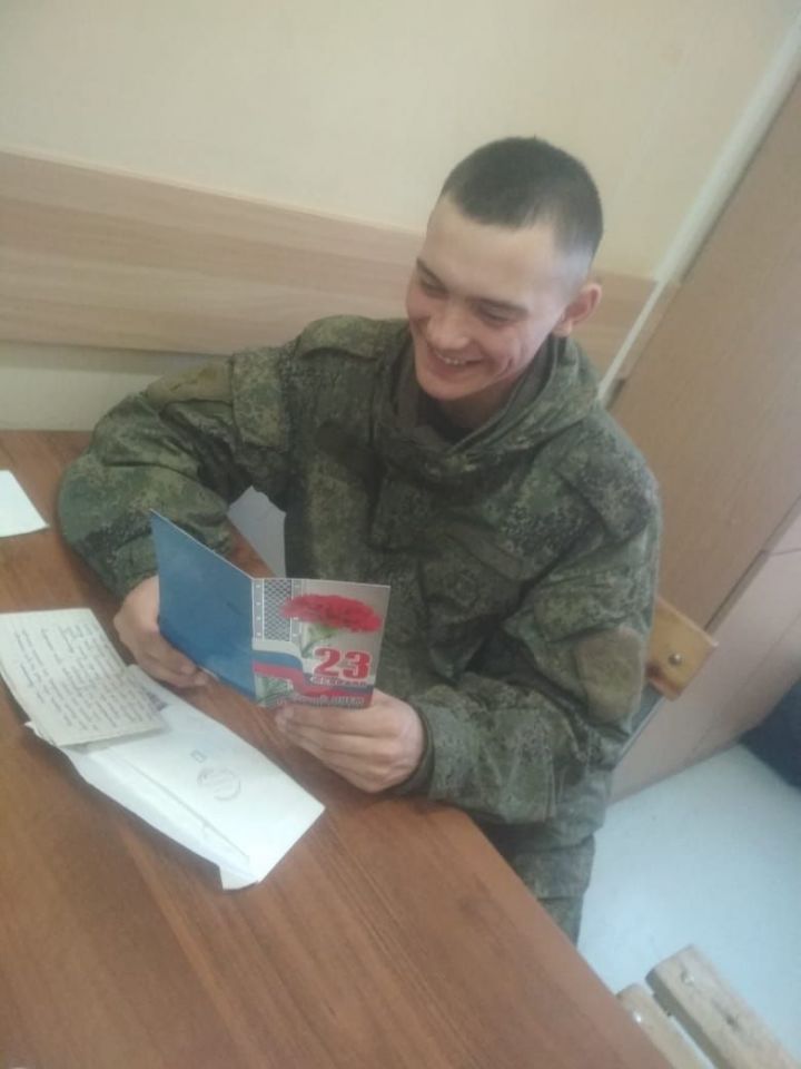 Юнармейцы Кайбицкого района отправили 50 писем военнослужащим