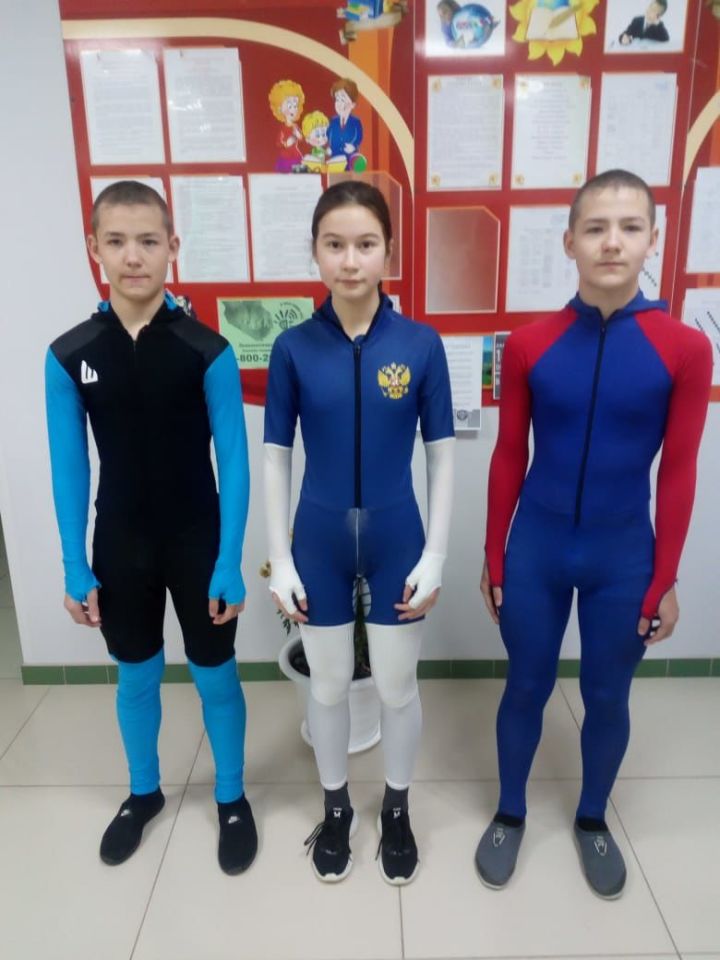 Кайбицкие конькобежцы - в составе сборной Татарстана