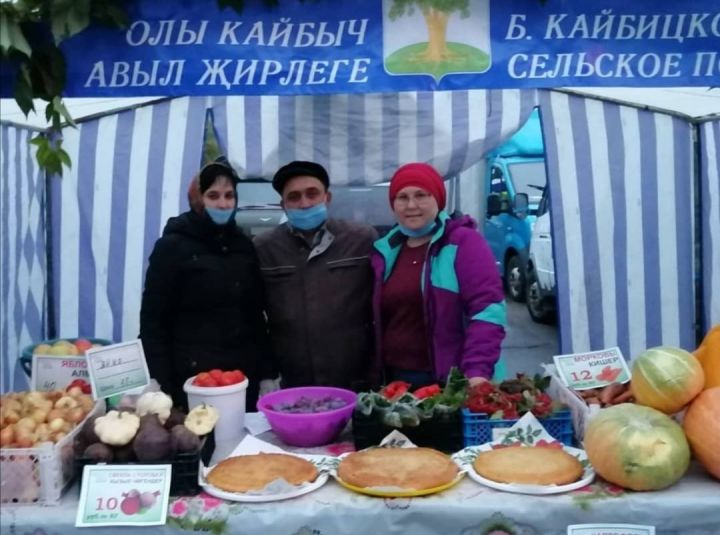 Кайбичане участвовали на ярмарке в Казани