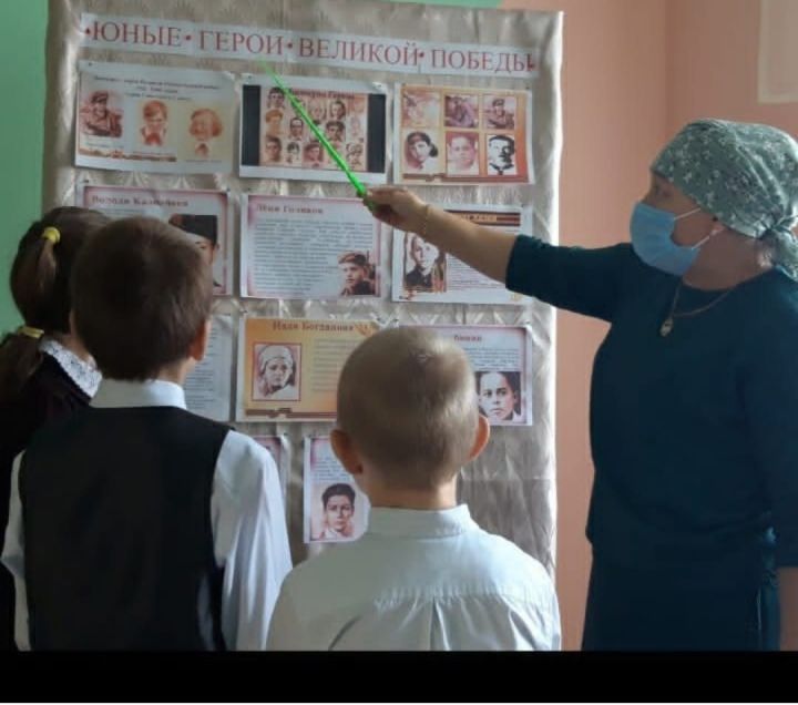 Кайбицкие школьники приняли участие в муниципальном этапе конкурса «Юные герои Великой Победы»