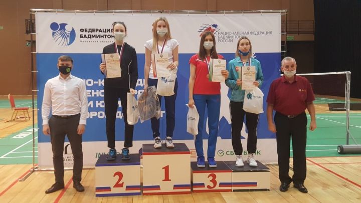 Кайбицкая бадминтонистка - бронзовый призер соревнований