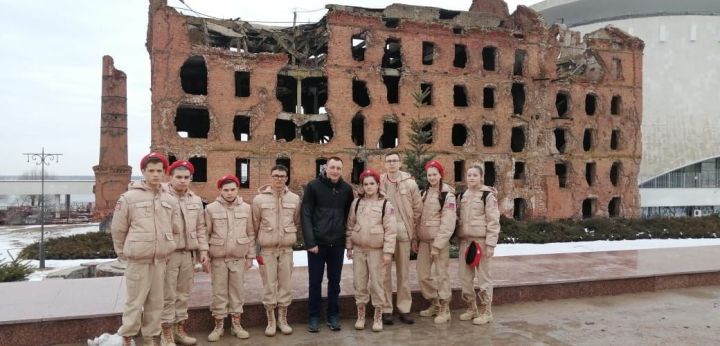 Учащиеся Кушманской школы побывали в городе-герое Волгограде