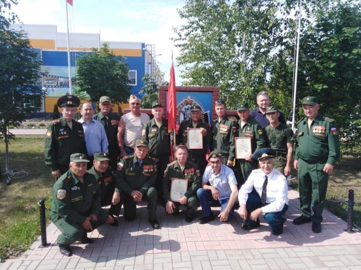 Воины запаса Кайбицкого района отметили 76 годовщину образования ГСВГ