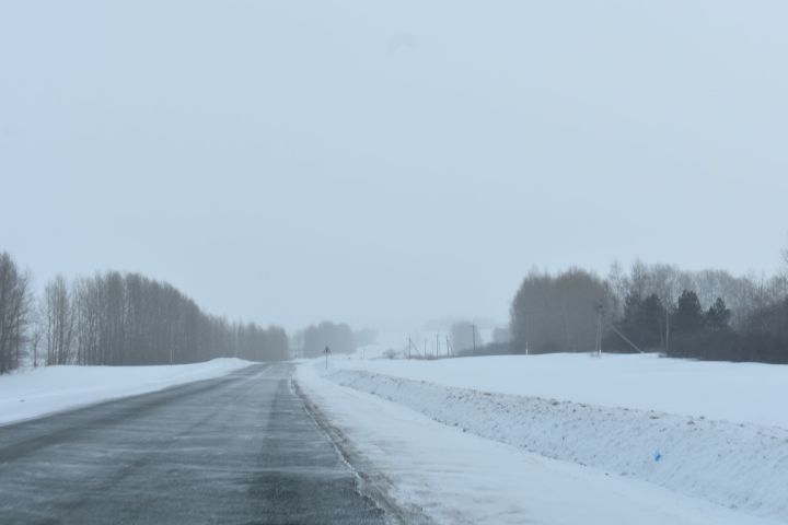 В Татарстане ожидаются мороз, метели и снежные заносы