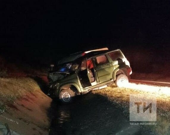 Водитель внедорожника погиб в ДТП с инкассаторским фургоном в Татарстане