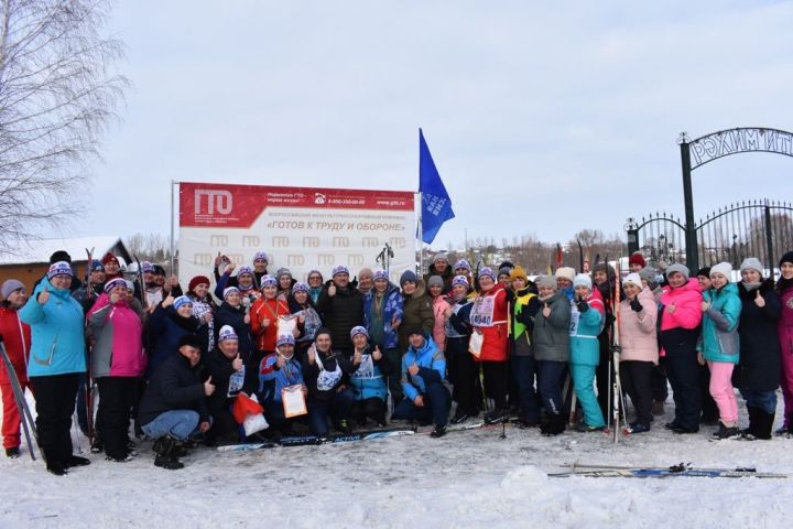 В Кайбицах состоялись традиционные соревнования «Лыжня России-2022»