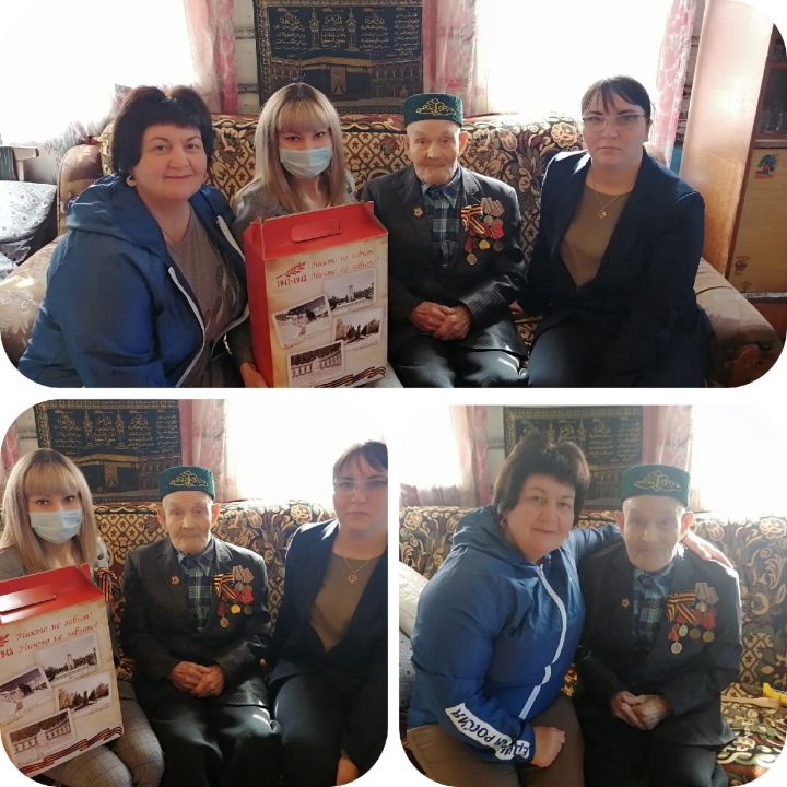 В Кайбицком районе участникам Великой Отечественной войны нефтяники вручили подарки