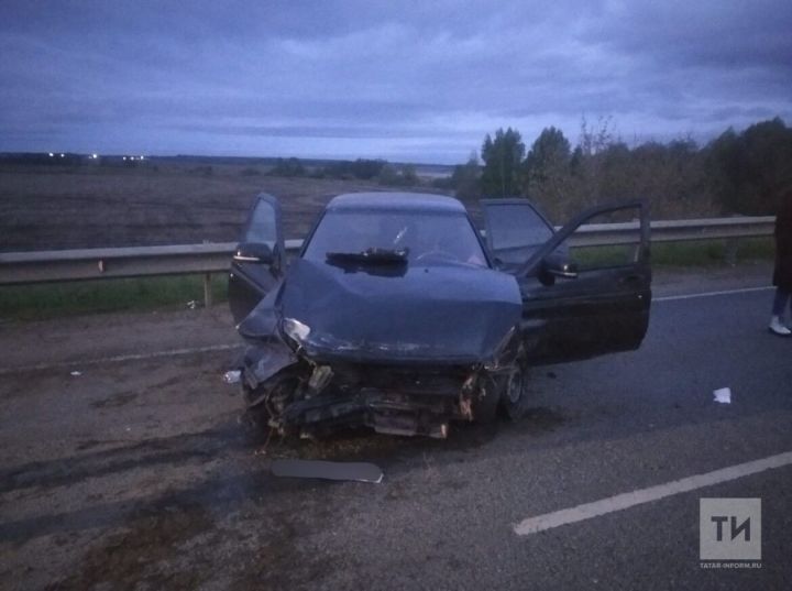 В Татарстане легковушка влетела в отбойники моста, погибла девушка-пассажир