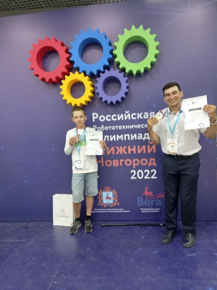 В составе сборной Татарстана кайбичане успешно выступили на национальном чемпионате по робототехнике